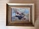 Fishing Women Signed E Feyen / Old Painting Oil On Canvas Fishing Scene