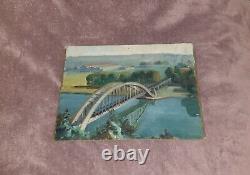 Former Impressionist Painting Of The Early 20th Century Oil On Wood
