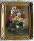 Former Oil Painting On Canvas French School Of The 19th Signed And Framed
