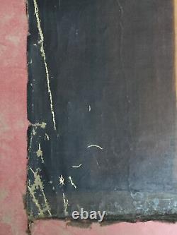 Former Painting Oil On Canvas Inconnu (xixe-s) Portrait