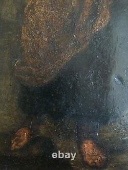 Former Painting On Copper 19th Portrait Of A Holy Apostle To Be Identified
