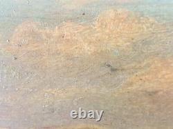 Former Painting Paul Henry Schouten (1860-1922) Painting Oil Antique Painting