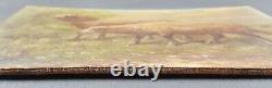 Former Painting Paul Henry Schouten (1860-1922) Painting Oil Antique Painting