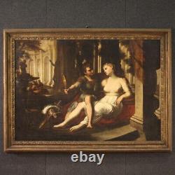 Former Painting Rinaldo And Armida Oil Painting On Canvas 17th Century 600