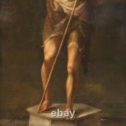 Former Religious Painting Saint John Baptiste Oil Painting On Canvas 600