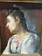 Former Taleau, Painting, Xixth, Oil On Canvas, Portrait Of Woman, Star, Year 1880