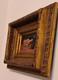 Frame, Antique Wooden/gilded Frame + Vintage Oil Painting On Canvas/fr