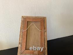 Framed antique painting by Gaëtan Dumas (1879–1950) / Tree study, oil on panel