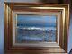 Georges Laporte Old Naval Seascape Marine Oil On Canvas Signed