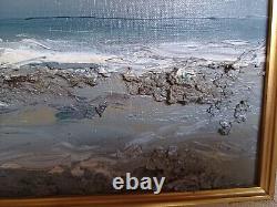 Georges Laporte old naval seascape marine oil on canvas signed