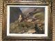 Gustave Henri Colin (1828-1910) Pyrenees/basque Country Old Oil Painting 1897, Signed