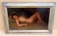 Jacques Weismann Former Painting Nude Woman Oil On Cardboard Panel Signed