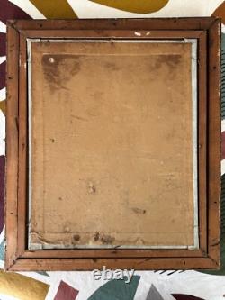 J. Ramaugé, Portrait of a Siamese Cat, Oil on Cardboard, Old Painting