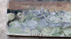 Jacques Petit (1925-2019) Signed Old Painting Oil Post-Impressionist Seascape