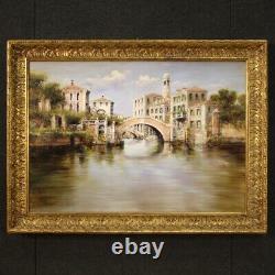 Landscape Painting View Of Venice Oil Painting On Canvas Of Ancient Style 900