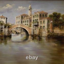 Landscape Painting View Of Venice Oil Painting On Canvas Of Ancient Style 900