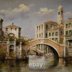 Landscape Painting View Of Venice Oil Painting On Canvas Of Ancient Style 900