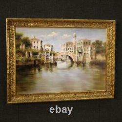 Landscape Painting View Of Venice Oil Painting On Canvas Of Ancient Style 900