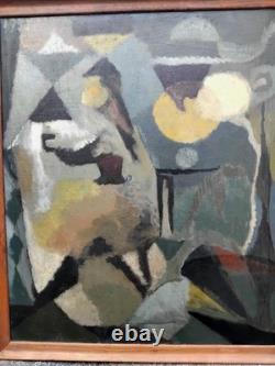 Large Old Cubist Tableau School of Paris