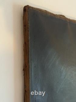 Large Portrait of a Notable Man in 19th Century Costume, Old Painting, Oil to Restore