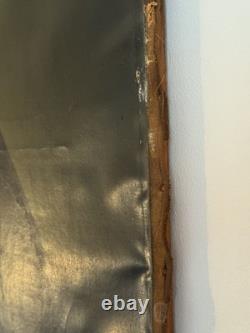 Large Portrait of a Notable Man in 19th Century Costume, Old Painting, Oil to Restore