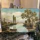 Large Oil On Canvas, Signed, Depicting A River