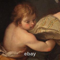Large old painting oil on canvas Italian art 17th century