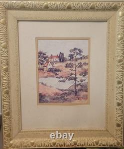 Lot Two ancient paintings oil on canvas