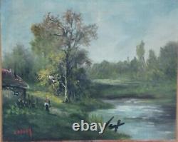 Lucien Felix Henry XIX Same Old Painting Oil Painting On Canvas