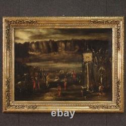 Martyr Of Saint January Old Oil Painting On Canvas Religious Painting 600