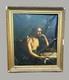 Mary Magdalene, Large Format, Oil On Canvas To Be Restored, Antique Painting
