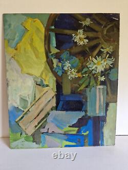 Méryem Trey Cardot still life Oil on panel signed old painting HSP