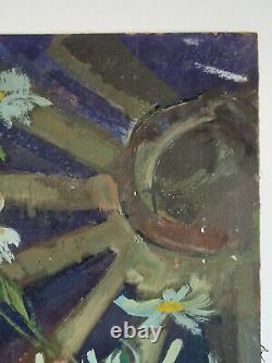 Méryem Trey Cardot still life Oil on panel signed old painting HSP
