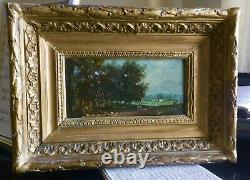 OLD TABLEAU 18th / 19th CENTURY, Oil on wood panel