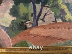 Oil Landscape Painting 1920 Canvas Fauvist Landscape Fauvism Nabi Antique Painting