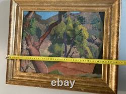 Oil Landscape Painting 1920 Canvas Fauvist Landscape Fauvism Nabi Antique Painting
