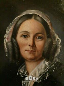 Oil On Canvas. Portrait At Old Coat