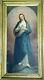 Oil On Canvas Religious Old Virgin Saint Xix Xviii To Restore