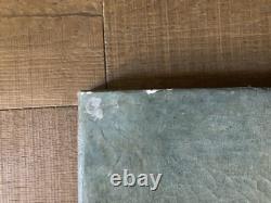 Oil Painting on Canvas 18th Century Old Portrait of Saint Barbara Ursula Ruins Art