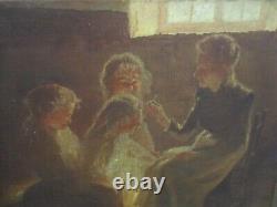 Oil on Canvas by Jean Enders 1861-1936 French Painter High Value