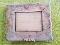 Oil on Panel, Framed Antique, Animated Landscape Signed L Dupuy (Galien Laloue)