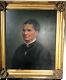 Oil On Canvas Portrait Xix Countess Of Vaujany 1892 Ancient Painting 78x67cm