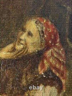 Oil on canvas, after Julius Singer, early 20th century, 19th century golden frame