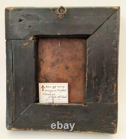 Oil on copper Flanders late 16th century Virgin and Child ancient and rare painting