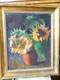 Oil Painting On Canvas, Mounted On Old Cardboard, Signed