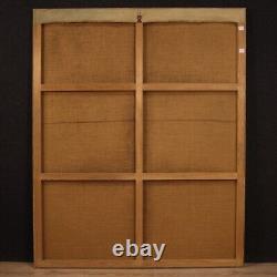 Oil painting on canvas romantic style ancient painting 900 frame 20th century