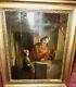Old Flemish Dutch School Painting Ancient Painting Oil On Panel