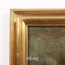 Old Flemish School Painting Oil on Canvas from the 18th Century