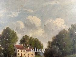 Old HST signed, young woman and her herd, French School, 19th century, Barbizon