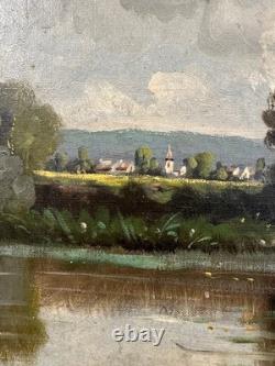 Old HST signed, young woman and her herd, French School, 19th century, Barbizon